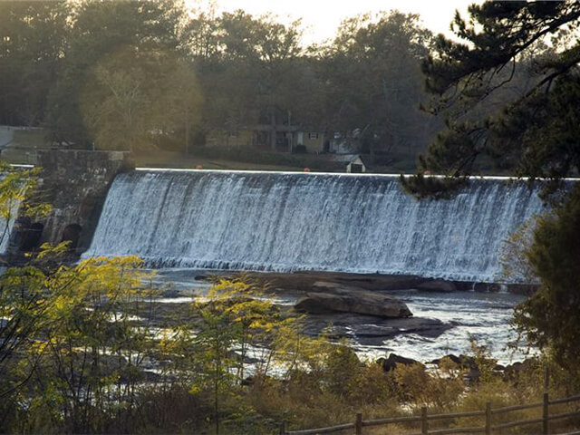 High Falls Lake Nature Picture