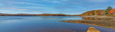 Lake Wallenpaupack aerial shot