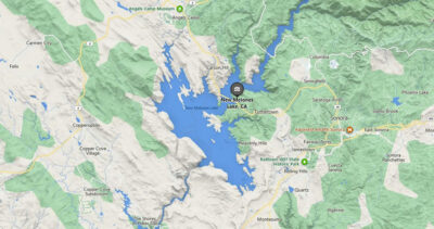 New Melones Reservoir near the California clapper rail