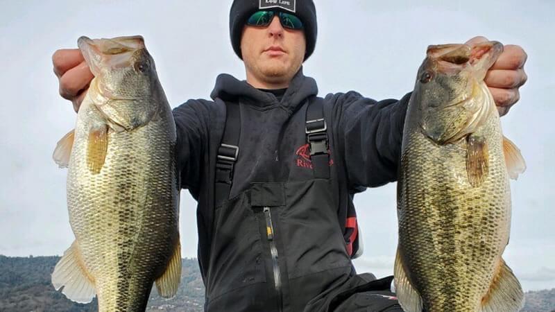 California bass fishing