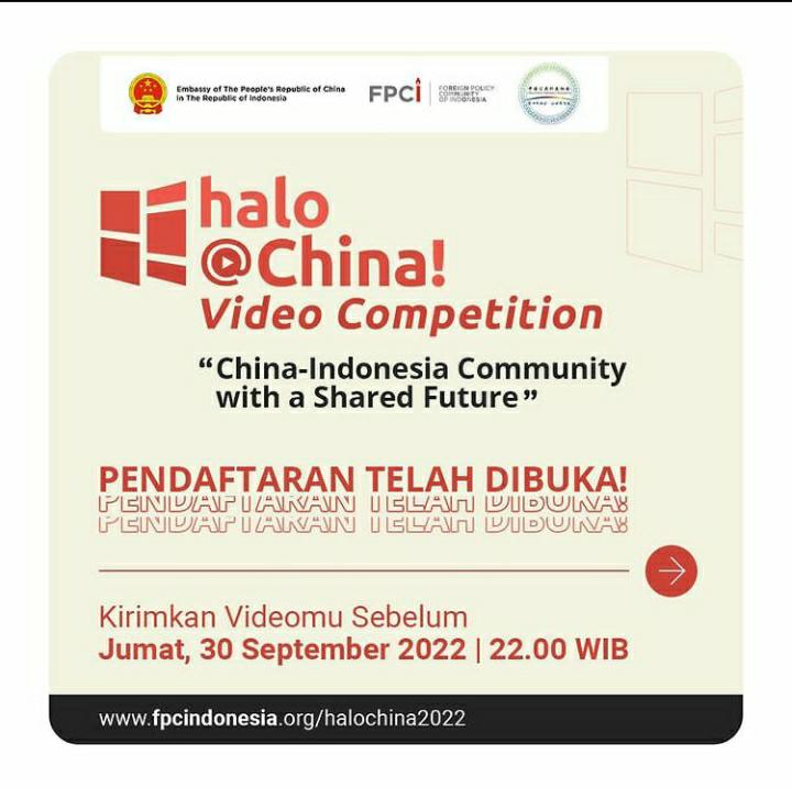 Kompetisi Video #HaloChina 2022 Resmi Dibuka