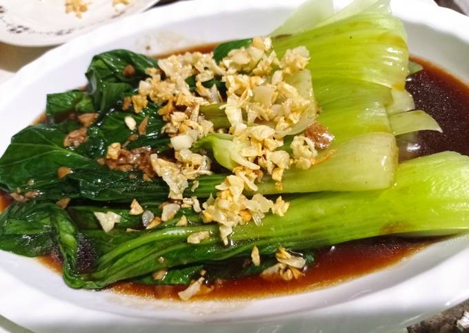 Resep Pokcoy Bawang Putih Ala Chinese Food