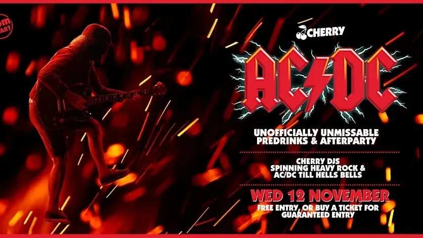 AC/DC Pre & Post Drinks Party! at Cherry Bar, Melbourne - Event Details ...