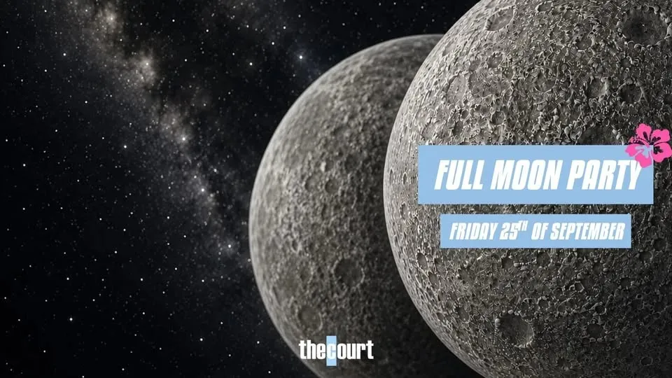 FULL MOON PARTYYYYY poster