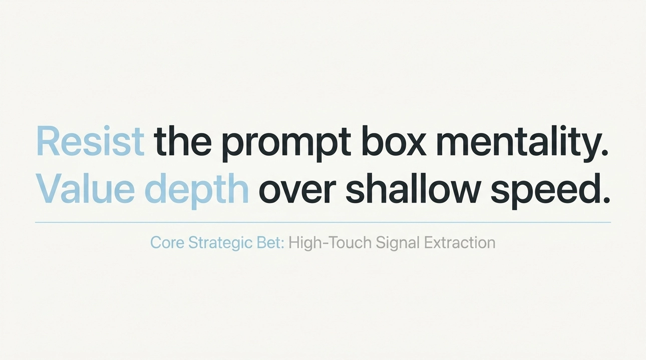 Why I am building Bono as a conversation first engine not a prompt box