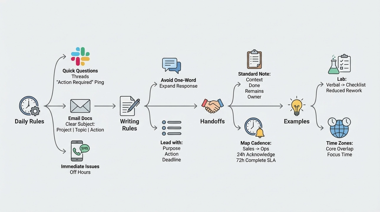 Team rules: Streamlining workflows, saving time, improving handoffs.
