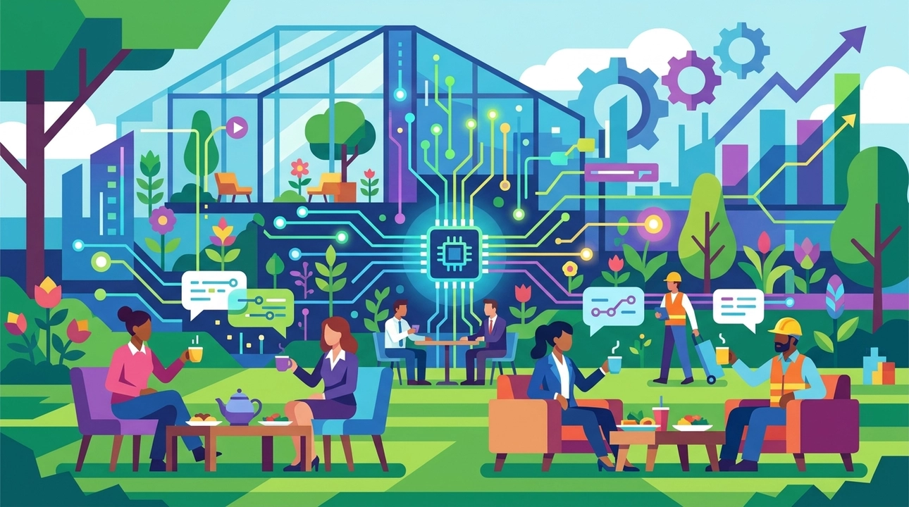 The Garden Was Not a Perk. It Was the Operating System.