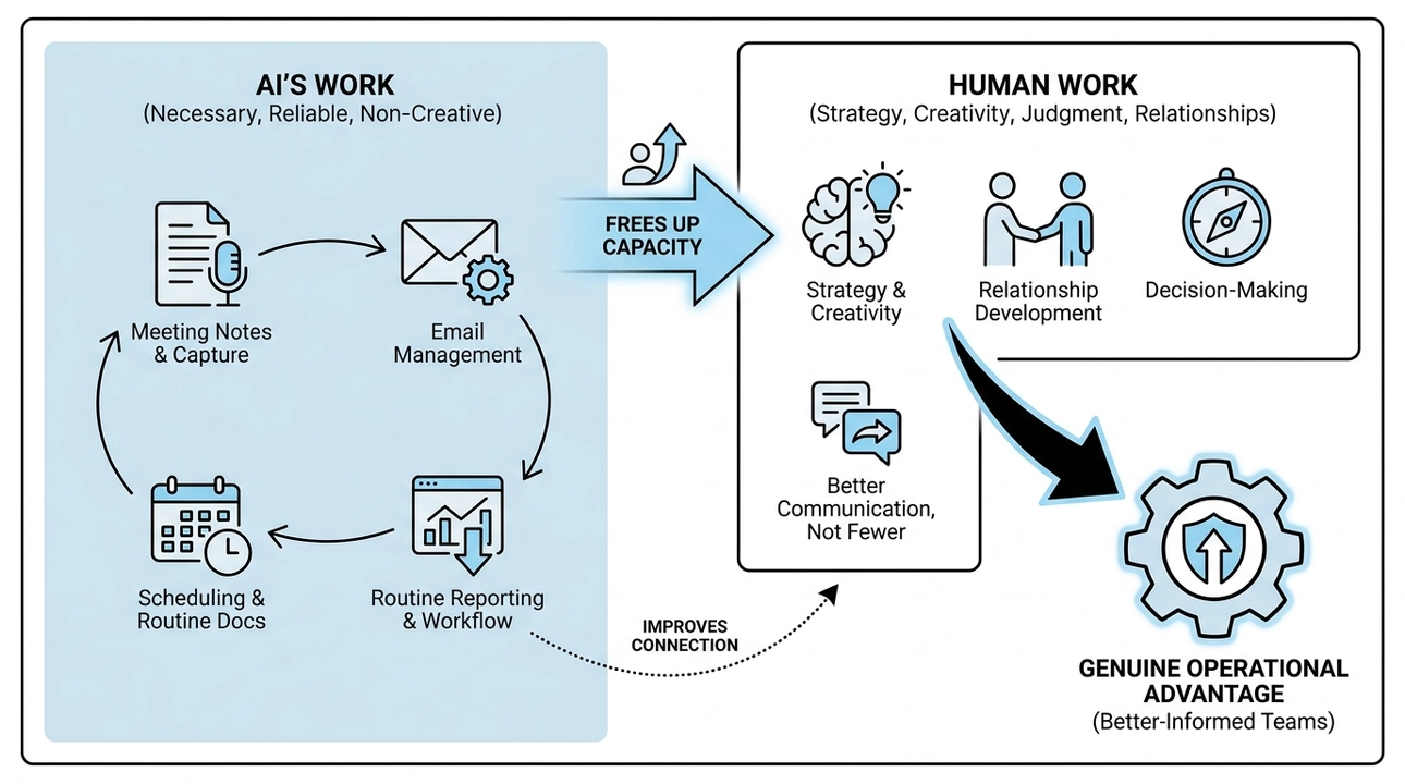 AI: Automating the Necessary, Empowering the Human.