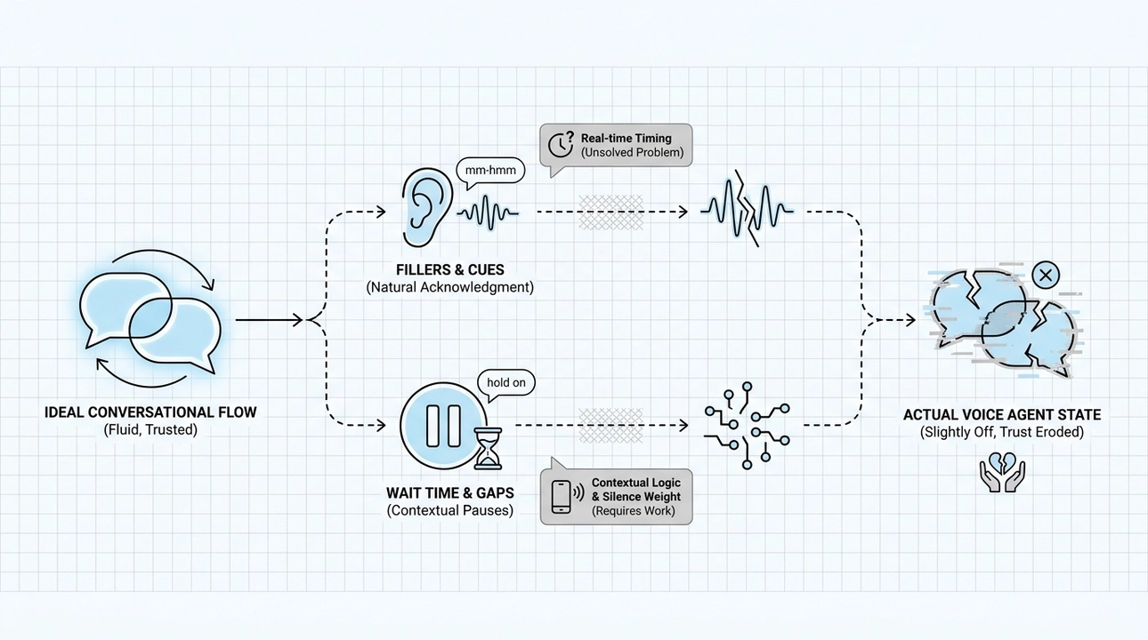 Voice's human touch: subtle cues, pauses, and trust.