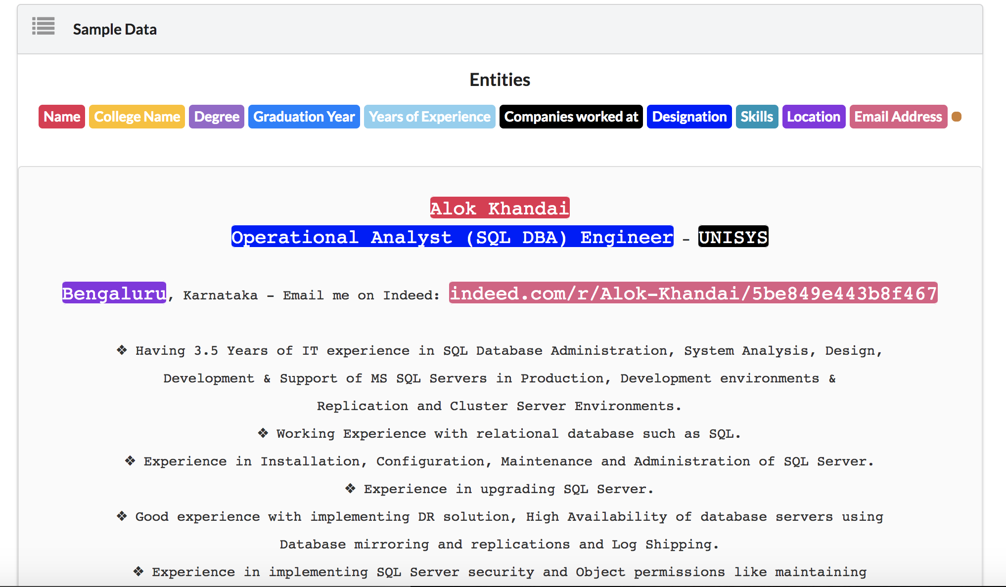 Dataset Search