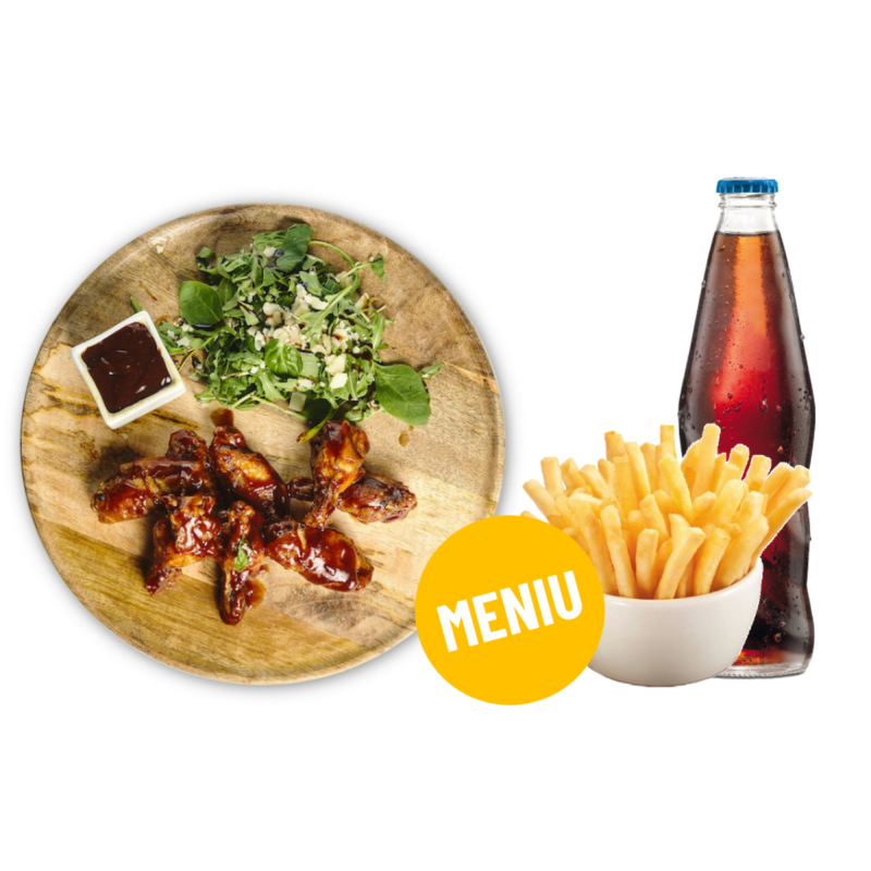 Meniu Aripioare in sos BBQ