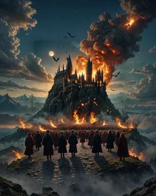 Harry Potter and the Deathly Hallows Book Cover