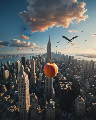 James and the Giant Peach Book Cover