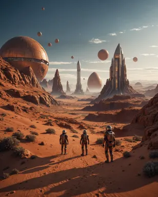 The Martian Chronicles Book Cover
