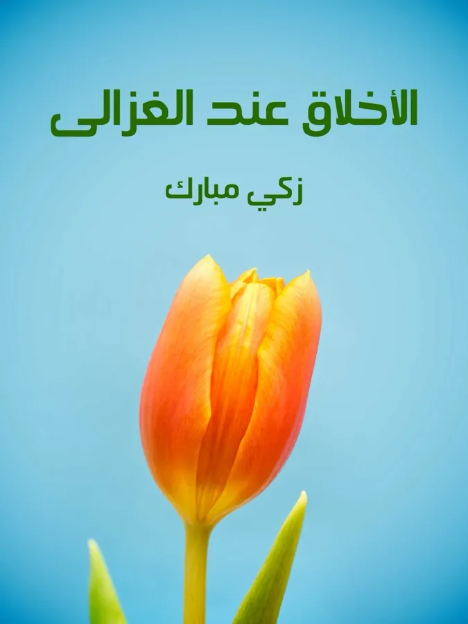 غلاف الأخلاق عند الغزالي لـزكي مبارك