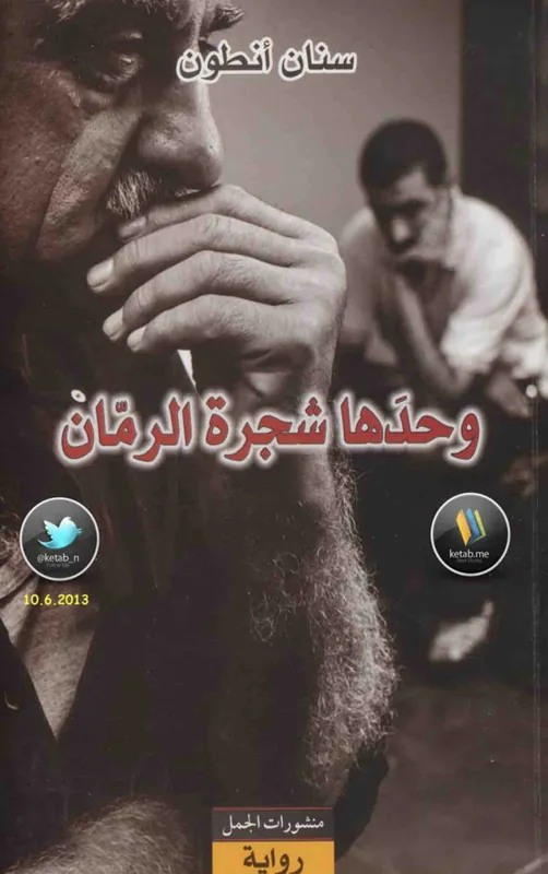 غلاف وحدها شجرة الرمان لـسنان أنطون
