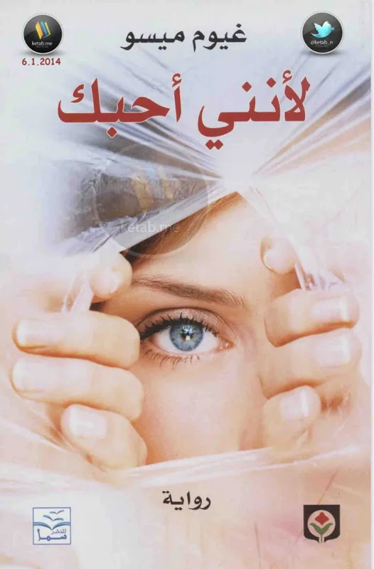 غلاف لأني احبك لـغيوم ميسو