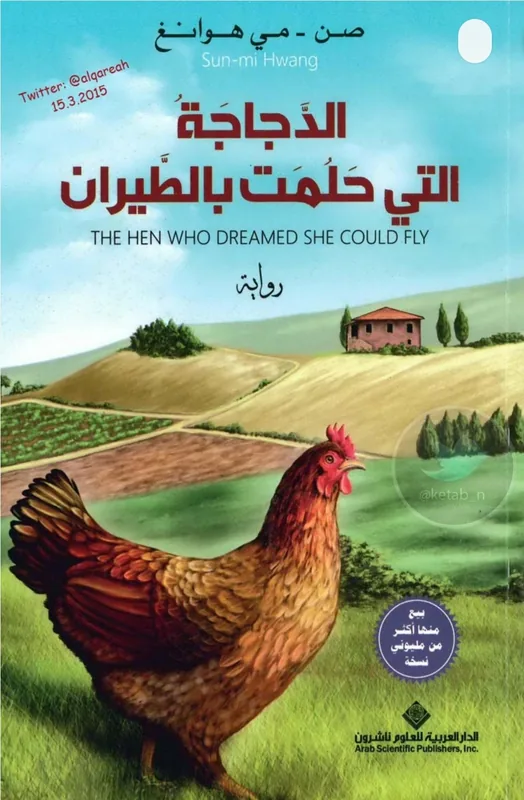 غلاف الدجاجة التي حلمت بالطيران لـصن مي هوانج