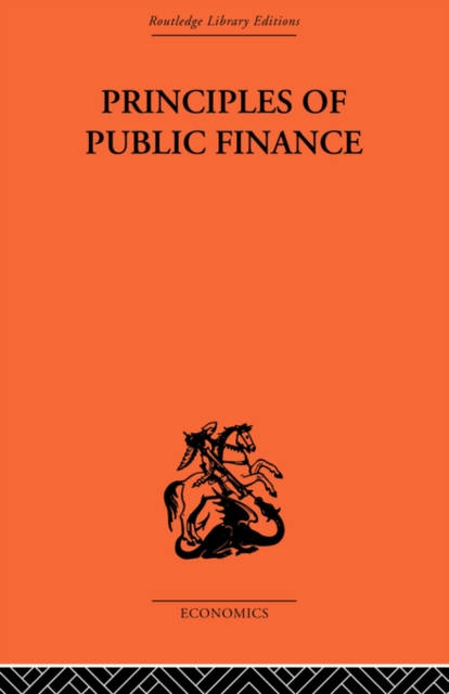 Principles of Public Finance