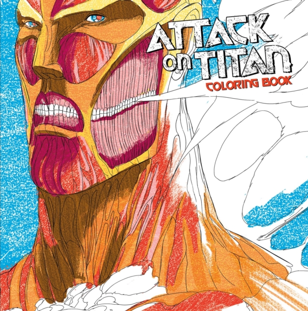 Titan Attack On Titan Adult Coloring Book