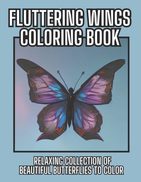 Fluttering Wings Coloring Book