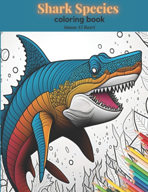 shark species coloring book