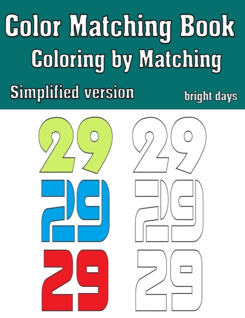 Color Matching Book For Kids