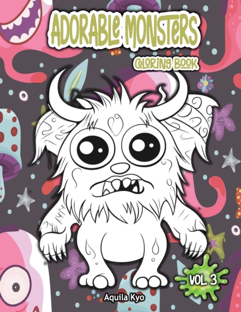 Adorable Monsters Volume 3 Coloring Book