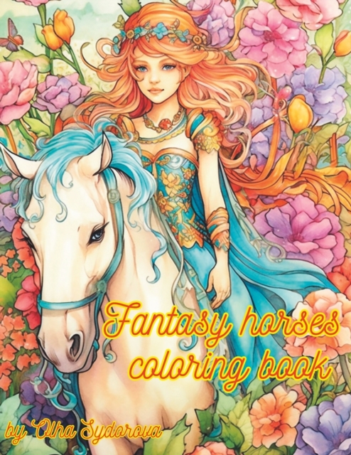 Fantasy Horses Coloring Book