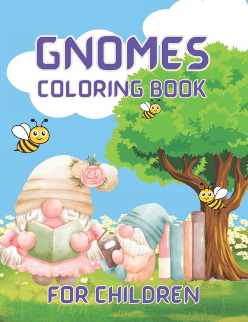 Gnomes Coloring Book for Children