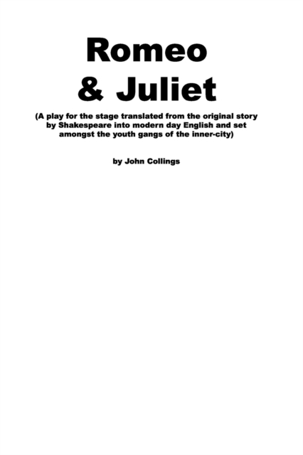 'Romeo & Juliet' (a play for stage)