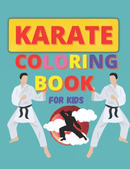 Karate Coloring Book For Kids