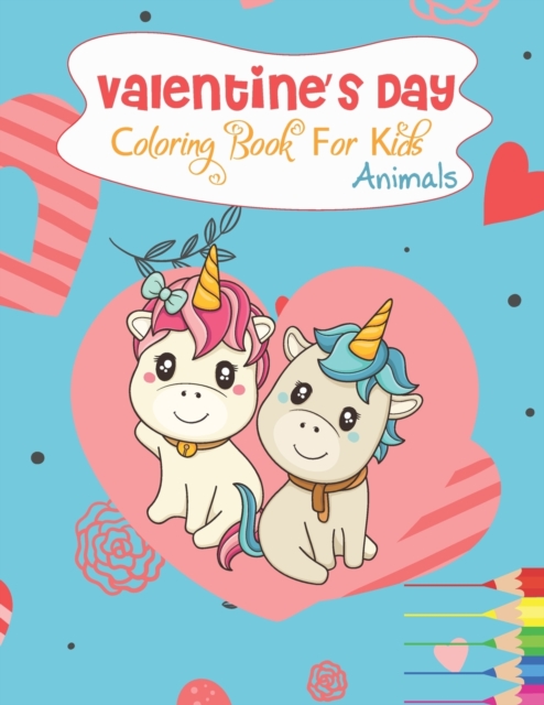 Valentines Days coloring books for kids