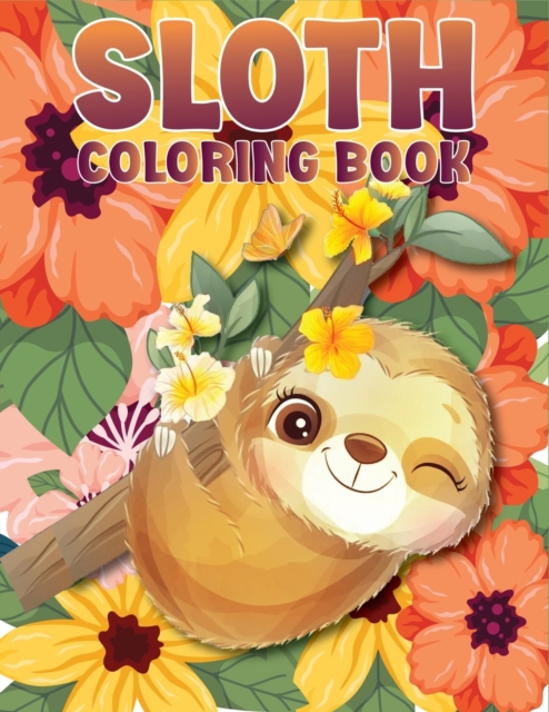 Sloth Coloring Book
