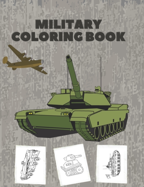 Military Coloring Book