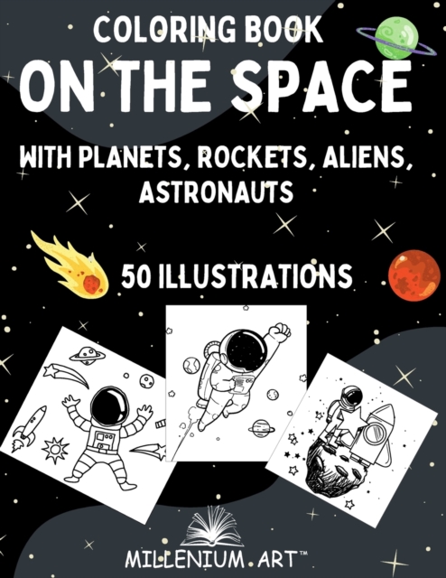 Coloring Book on The Space