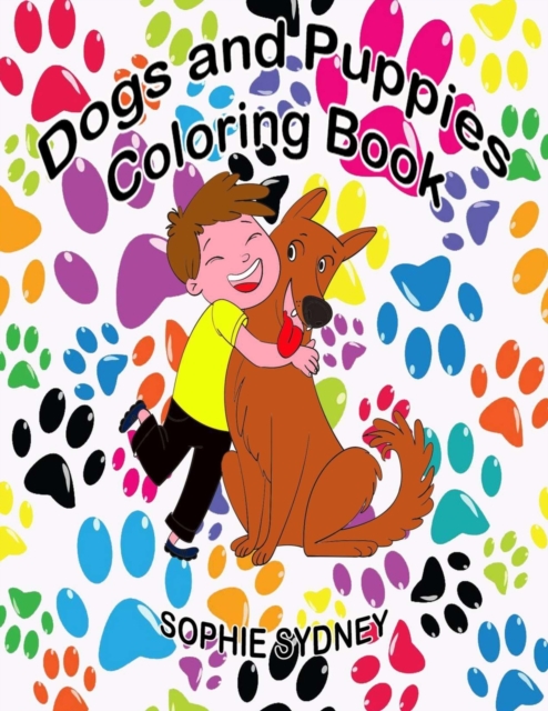 Dogs and Puppies Coloring Book