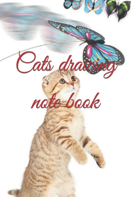 Cats drawing note book
