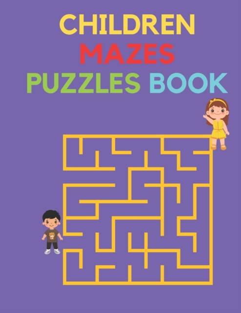 Children Mazes Puzzles Book