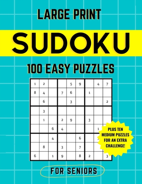 Large Print Easy Sudoku for Seniors