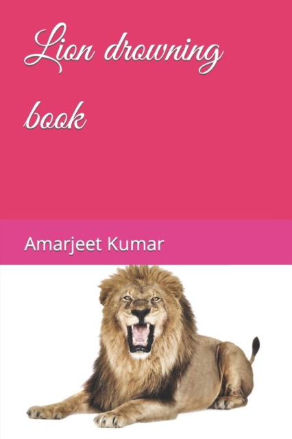 Lion drowning book