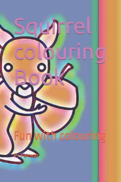 Squirrel colouring Book