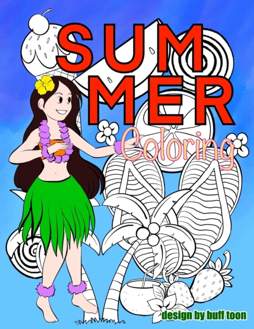 Summer Coloring books for kids
