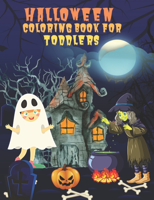 Halloween Coloring Book For Toddlers