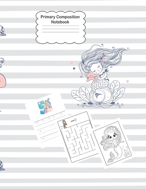 Mermaid Primary Composition Notebook