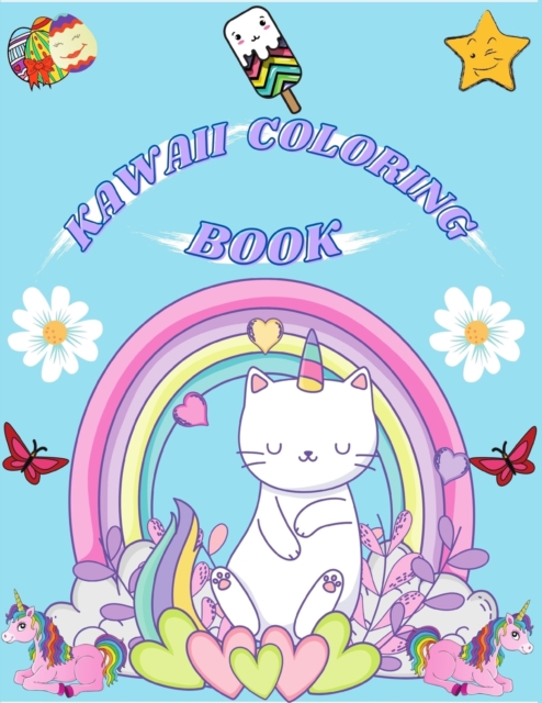 kawaii coloring book