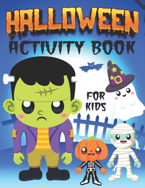 Halloween Activity Book For Kids