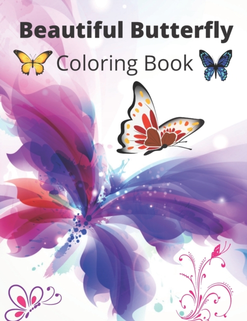 Beautiful Butterfly Coloring Book