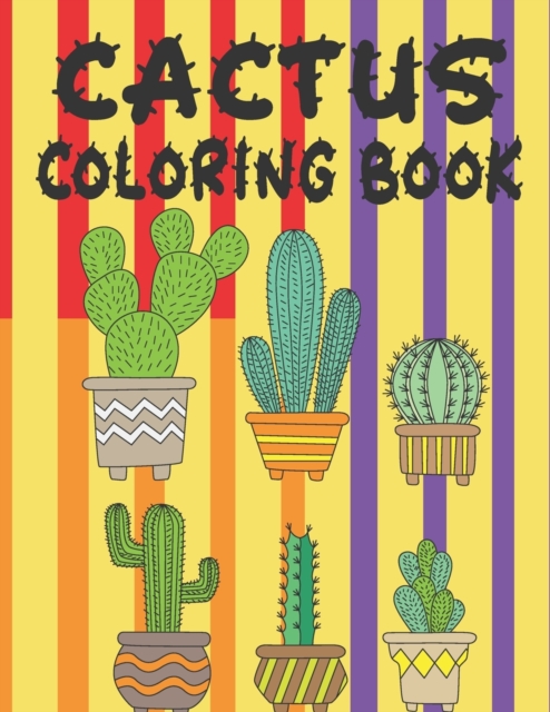 Cactus Coloring Book