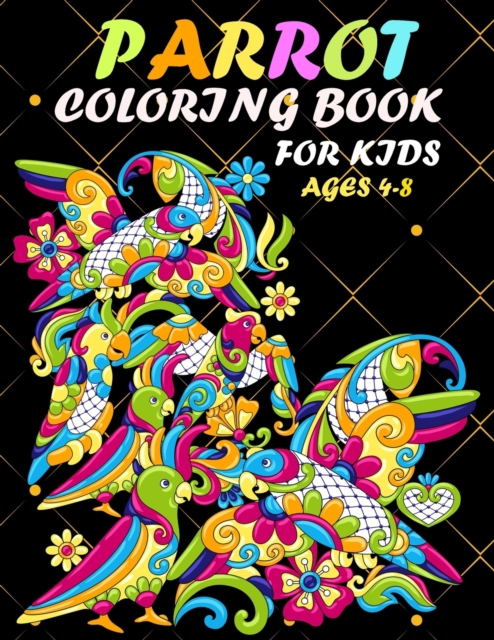 Parrot Coloring Book For Kids